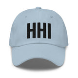 HHI Airport Code Hilton Head Island Embroidered Dad Hat