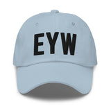 EYW Florida Airport Code Embroidered Dad Hat | Black Thread