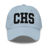 CHS Airport Code Embroidered Dad Hat South Carolina Charleston SC College Varsity Letter