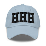 HHH Airport Code Embroidered Dad Hat South Carolina Hilton Head Island SC College Varsity Letter