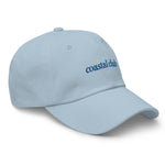 coastal club Embroidered Dad Hat | Royal Blue Thread