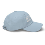 Ask Me About Real Estate Embroidered Dad Hat | White Thread