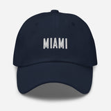 Miami Florida Embroidered Dad Hat