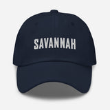 Savannah Georgia Embroidered Dad Hat