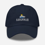 Savannah Georgia Embroidered Dad Hat