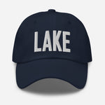 Lake Embroidered Dad Hat