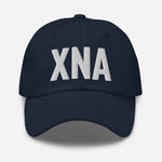 XNA Airport Code Embroidered Dad Hat Bentonville Arkansas