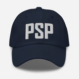 PSP Airport Code Embroidered Dad Hat Palm Springs California