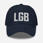 LGB Airport Code Embroidered Dad Hat Long Beach California