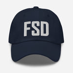 FSD Airport Code Embroidered Dad Hat Sioux Falls South Dakota