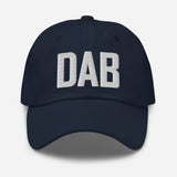 DAB Airport Code Embroidered Dad Hat Daytona Beach Florida