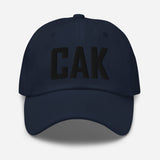 CAK Airport Code Embroidered Dad Hat Akron Ohio