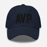 AVP Airport Code Embroidered Dad Hat Avoca Pennsylvania