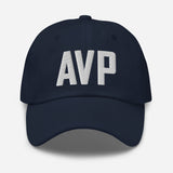 AVP Airport Code Embroidered Dad Hat Avoca Pennsylvania