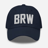 BRW Airport Code Embroidered Dad Hat Barrow Alaska