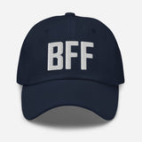 BFF Airport Code Embroidered Dad Hat Scottsbluff Nebraska