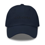 Catawba, SC South Carolina Embroidered Dad Hat - Black Thread