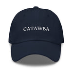 Catawba, SC South Carolina Embroidered Dad Hat - White Thread