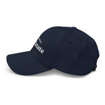 Ask Me About Real Estate Embroidered Dad Hat | White Thread