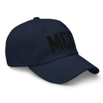 MCO Airport Code Embroidered Dad Hat | Black Thread