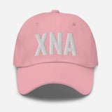 XNA Airport Code Embroidered Dad Hat Bentonville Arkansas