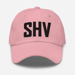 SHV Airport Code Embroidered Dad Hat Shreveport Louisiana