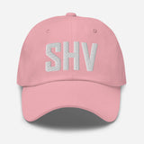 SHV Airport Code Embroidered Dad Hat Shreveport Louisiana