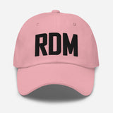 RDM Airport Code Embroidered Dad Hat Redmond Oregon