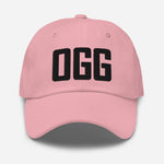 OGG Airport Code Embroidered Dad Hat Kahului Hawaii