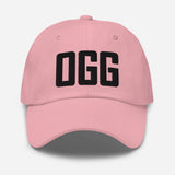 OGG Airport Code Embroidered Dad Hat Kahului Hawaii