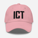 ICT Airport Code Embroidered Dad Hat Wichita Kansas