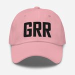 GRR Airport Code Embroidered Dad Hat Grand Rapids Michigan