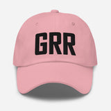 GRR Airport Code Embroidered Dad Hat Grand Rapids Michigan