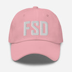 FSD Airport Code Embroidered Dad Hat Sioux Falls South Dakota