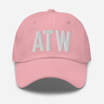 ATW Airport Code Embroidered Dad Hat Appleton Wisconsin