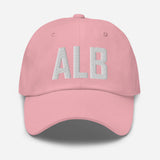 ALB Airport Code Embroidered Dad Hat Albany New York