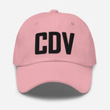 CDV Airport Code Embroidered Dad Hat Cordova Alaska