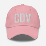 CDV Airport Code Embroidered Dad Hat Cordova Alaska