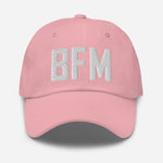 BFM Airport Code Embroidered Dad Hat Mobile Alabama