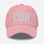 CDR Airport Code Embroidered Dad Hat Chadron Nebraska