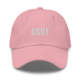 Sicily Italy Embroidered Dad Hat