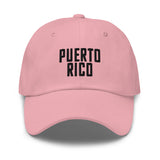 Puerto Rico Embroidered Dad Hat