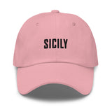 Sicily Embroidered Dad Hat