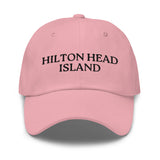 Hilton Head Island, SC South Carolina Embroidered Dad Hat - Black Thread