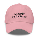 Mount Pleasant, SC South Carolina Embroidered Dad Hat - Black Thread