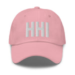 HHI Airport Code Embroidered Dad Hat Hilton Head Island South Carolina