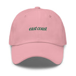 east coast Embroidered Dad Hat | Kelly Green Thread