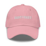 East Coast Embroidered Dad Hat Varsity Letter  College