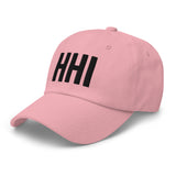 HHI Airport Code Hilton Head Island Embroidered Dad Hat