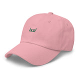 local Embroidered Dad Hat | Kelly Green Thread